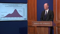 Professor Chris Whitty speaking during Downing Street coronavirus press briefing News Clip