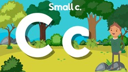 Letter C ESL English Sounds | ESL Letter C Video Instructional Video