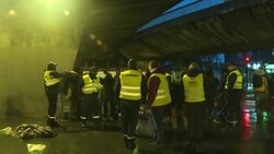 CLEAN : Reactions as French police clear hundreds of migrants from makeshift Paris camps News Clip
