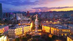 Tirana from Above: Drone Views of Albania's Stunning Capital Stock Footage