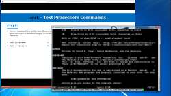 Complete Linux Training Course to Get Your Dream IT Job - cut - Text Processors Commands Instructional Video