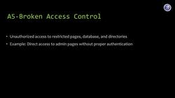 Broken Access Control Instructional Video