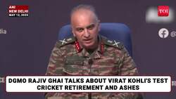 DGMO Ghai Calls Kohli His Favourite Following Batsman's Retirement Amid Briefing On Strikes News Clip
