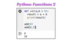 Python Lesson 36: Functions 2 Instructional Video