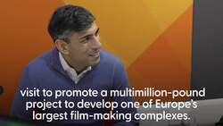 Rishi Sunak and Jeremy Hunt turn tables on media and get behind TV cameras News Clip