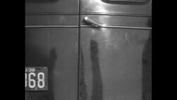 Pathe News newsreels being transported in US News Clip