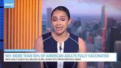 WH: More Than 50% Of American Adults Fully Vaccinated News Clip
