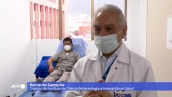 VOICED  : Pacientes recuperados de covid-19 donan plasma en Colombia News Clip