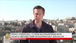Israeli soldiers shoot Palestinian during alleged stabbing attack News Clip
