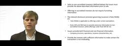 Disclosure Requirements of Regulation D - Securities Exemption Instructional Video