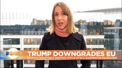 EU’s US ambassador David O’Sullivan 'demoted' in further sign of transatlantic tension News Clip