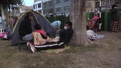 VOICED : Filas de hasta 72 horas por oxígeno medicinal para pacientes de covid-19 en Perú News Clip