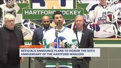 Whalers 50th anniversary celebration to be held in next month in Hartford News Clip