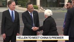 Yellen to Meet China's Premier News Clip