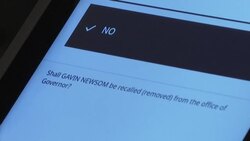 CLEAN : Californians vote early in rare governor recall election News Clip