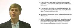 Permanent Perfection of Purchase Money Security Interest Instructional Video