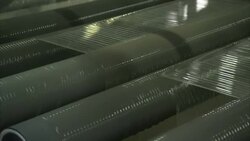 Manufacturing activity in a plastic food packaging factory News Clip