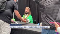 Fans get chance to meet WWE Superstars ahead of SummerSlam at American Dream News Clip
