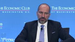 It's a Little Weird Having Kalanick on Uber's Board, Says CEO News Clip