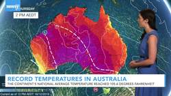 Australia Sets Record For Its Hottest National Average Temperature News Clip