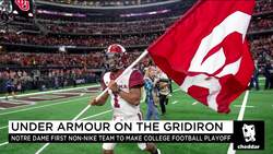 Under Armour Stomps on Nike's College Football Turf News Clip