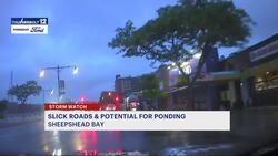 Thunderbolt 12 checking on road conditions across Brooklyn News Clip