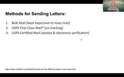Methods for Sending US Letters Instructional Video