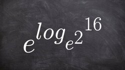 Evaluate using multiple logarithmic properties Instructional Video