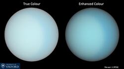 See Uranus' Seasonal Changes In Color - 168-Year Animated Time-Lapse Instructional Video