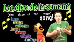 Days of the Week in Spanish Song! Instructional Video