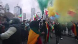 CLEAN : Demonstration in London to denounce foreign intervention in Ethiopia News Clip
