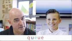 Sir Linkalot: How to spell "queue" Instructional Video