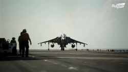 What Happens When US Pilot Tries to Land Jet with Broken Landing Gear at Sea Instructional Video