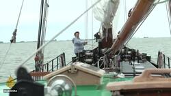 Trying to stay afloat: Dutch heritage vessels sail in protest News Clip