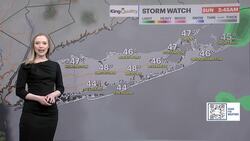 STORM WATCH: Moderate to heavy rain on Long Island News Clip