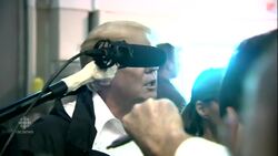 Trumps visit Harvey flood victims in Houston News Clip