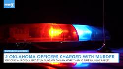 2 Oklahoma Police Officers Charged With Murder In Stun Gun Death News Clip