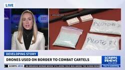Drones used on border to combat cartels News Clip