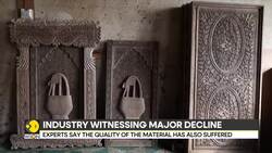 Walnut wood carving craft fading in J&K; artisans urge government intervention to protect industry News Clip