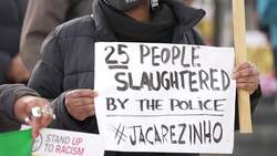 Take the Knee event in Brixton marks George Floyd's death one year on News Clip