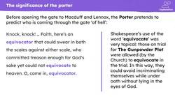 'Macbeth': an exploration of Act 2, Scenes 3 and 4 Instructional Video