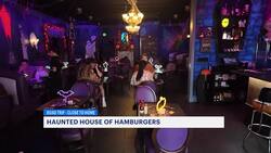 Enjoy burgers to die for at Haunted House of Hamburgers News Clip