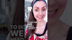 Everyday English Vocabulary: Toothbrushing #shorts Instructional Video