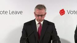 Michael Gove speaks at Vote Leave Press conference News Clip