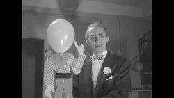 Magician performs for little girls in designer "Nannette" dresses at the Waldorf Astoria in New York News Clip