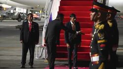 Rishi Sunak G20 arrival News Clip