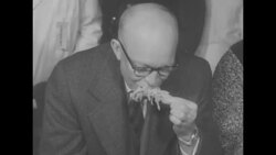 Pres. Dwight Eisenhower's birthday celebration in Hershey, PA, 1953 News Clip