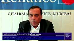 Reliance Industries Chairman Ambani on Post-Pandemic World News Clip