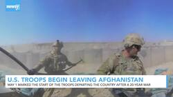 Withdrawal of Troops in Afghanistan is Underway After 20-year War News Clip