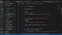 Building a ChatGPT AI with JavaScript - An OpenAI Code-Along Guide - Robust Error Handling and Logic Completion to OpenAI API Instructional Video